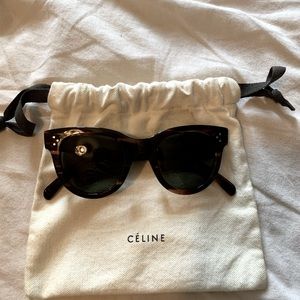 Celine sunglasses, tortoise great quality, authentic purchased at Holt Renfrew